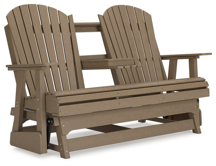 Hyland wave Outdoor Glider Loveseat - Clarks Hardware - Iowa