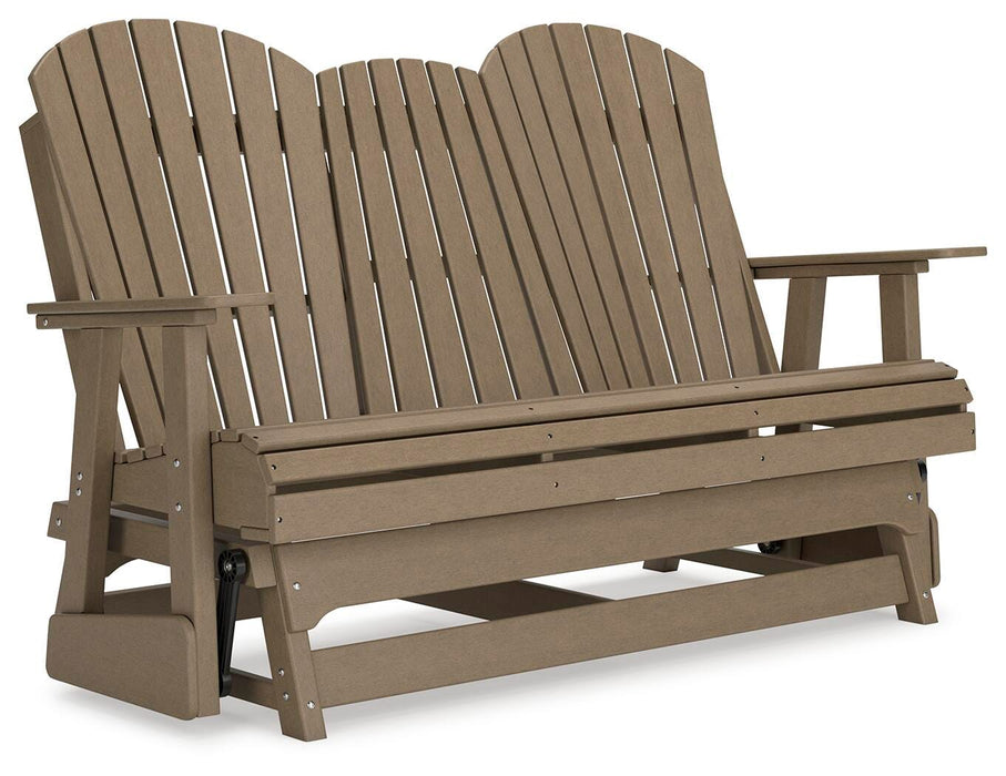 Hyland wave Outdoor Glider Loveseat - Clarks Hardware - Iowa