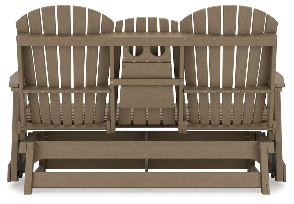 Hyland wave Outdoor Glider Loveseat - Clarks Hardware - Iowa
