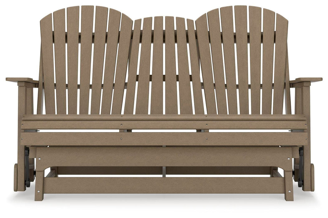 Hyland wave Outdoor Glider Loveseat - Clarks Hardware - Iowa