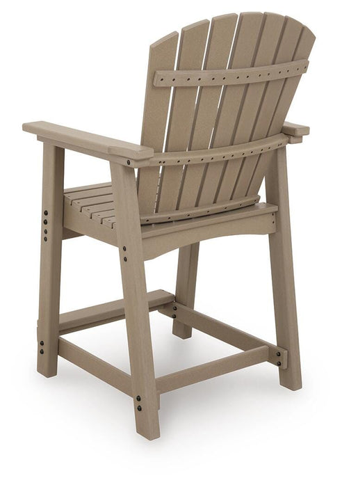Sandy Dune Outdoor Counter Height Bar Stool (Set of 2) - Clarks Hardware - Iowa