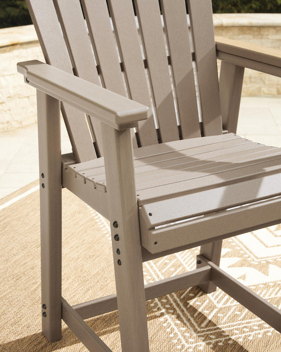 Sandy Dune Outdoor Counter Height Bar Stool (Set of 2) - Clarks Hardware - Iowa
