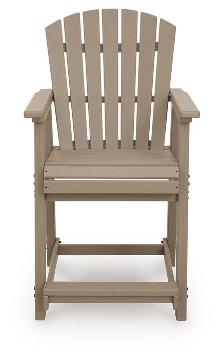 Sandy Dune Outdoor Counter Height Bar Stool (Set of 2) - Clarks Hardware - Iowa