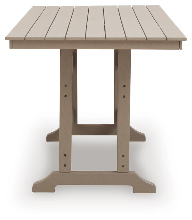 Sandy Dune Outdoor Counter Height Dining Table - Clarks Hardware - Iowa