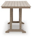 Sandy Dune Outdoor Counter Height Dining Table - Clarks Hardware - Iowa