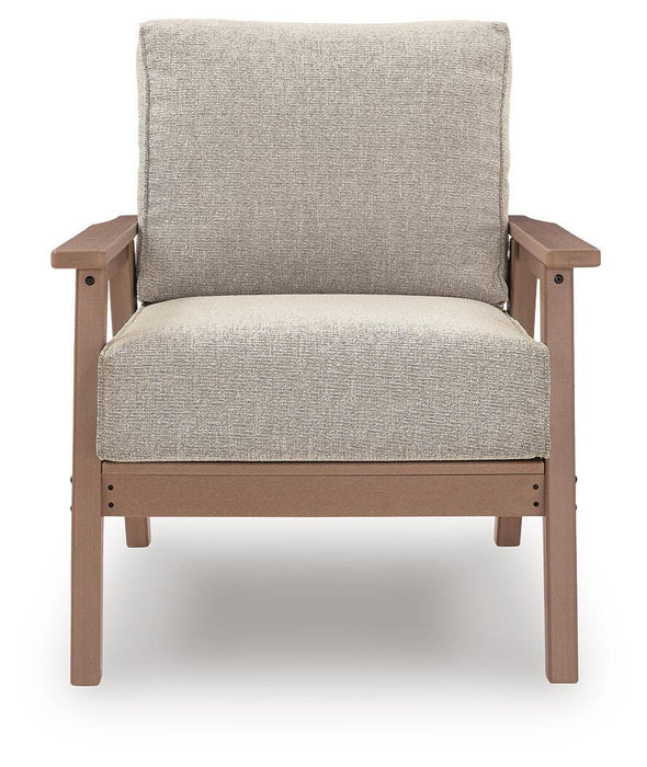 Cliffs Beach Outdoor Lounge Chair with Cushion (Set of 2) - Clarks Hardware - Iowa