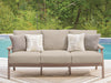 Cliffs Beach Outdoor Sofa with Cushion - Clarks Hardware - Iowa