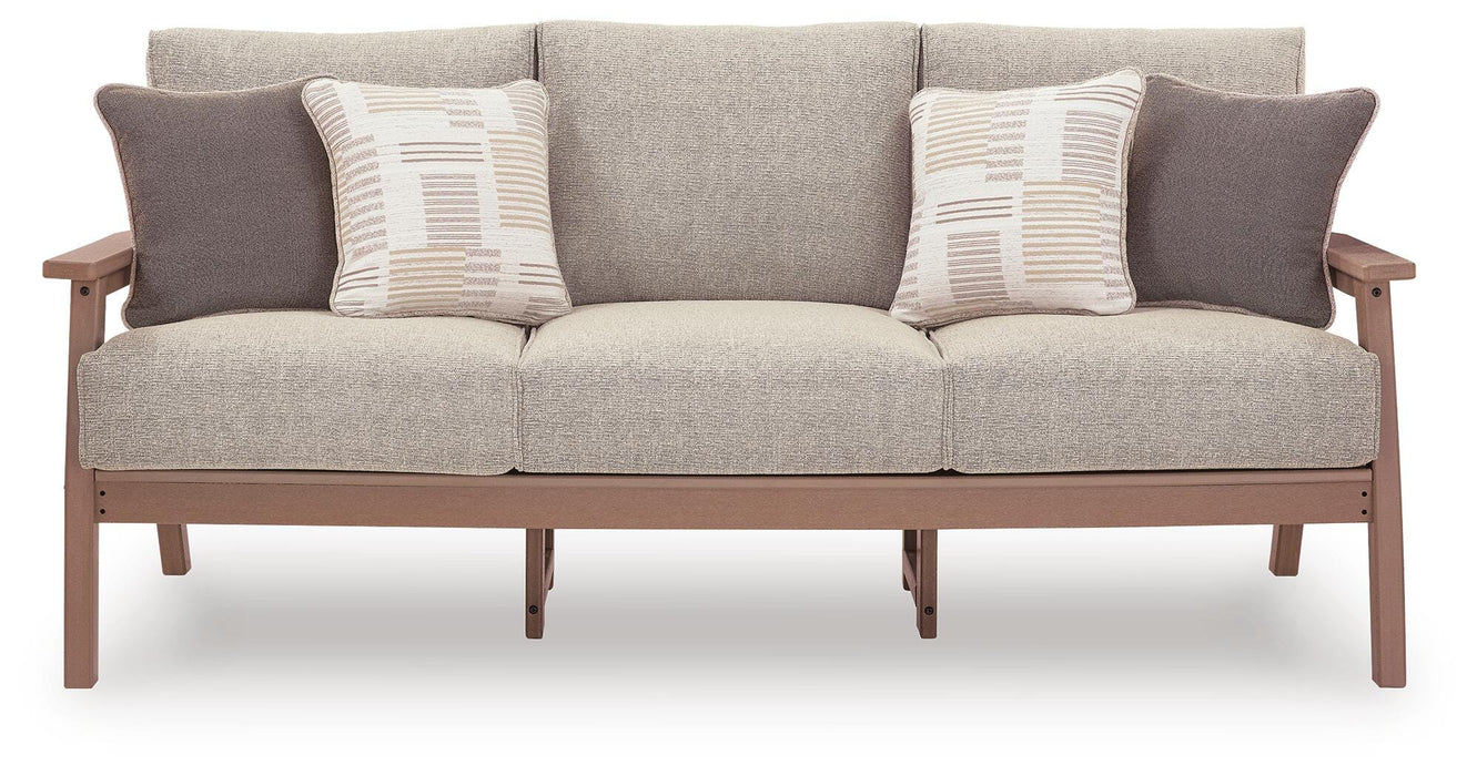 Cliffs Beach Outdoor Sofa with Cushion - Clarks Hardware - Iowa