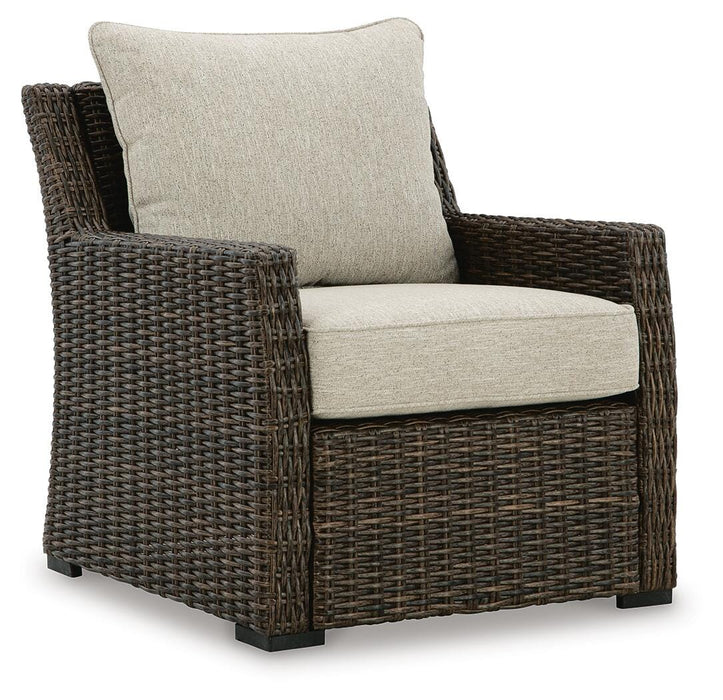 Brook Ranch Outdoor Lounge Chair with Cushion - Clarks Hardware - Iowa