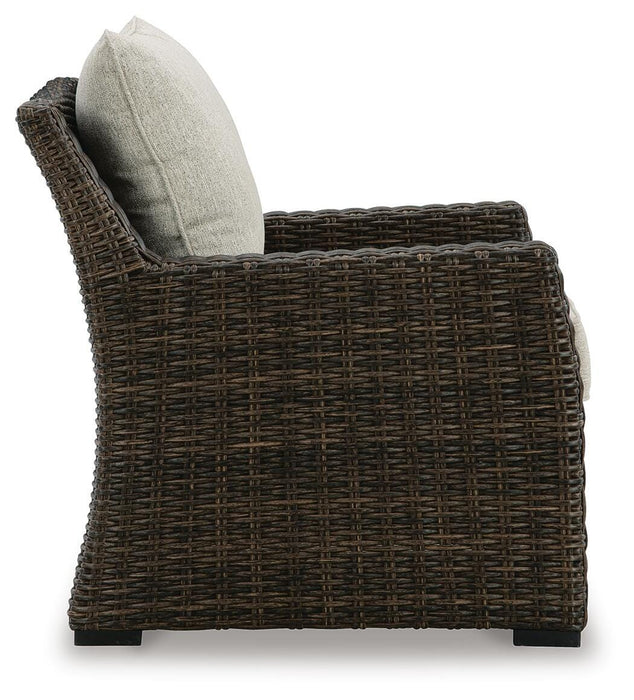 Brook Ranch Outdoor Lounge Chair with Cushion - Clarks Hardware - Iowa