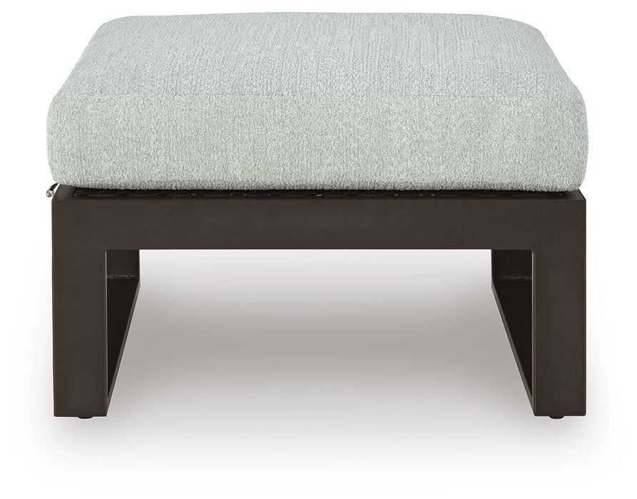 Beachloft Outdoor Ottoman with Cushion - Clarks Hardware - Iowa