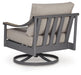 North Island Outdoor Swivel Lounge with Cushion - Clarks Hardware - Iowa