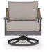 North Island Outdoor Swivel Lounge with Cushion - Clarks Hardware - Iowa