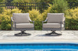 North Island Outdoor Swivel Lounge with Cushion - Clarks Hardware - Iowa
