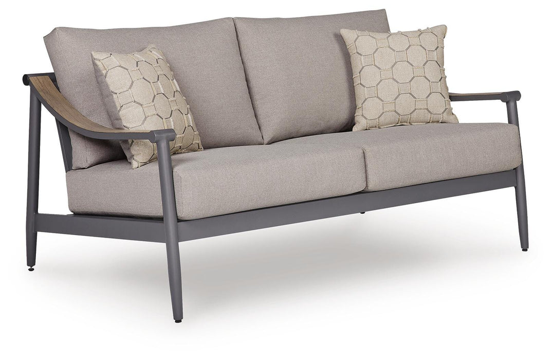 North Island Outdoor Loveseat with Cushion - Clarks Hardware - Iowa