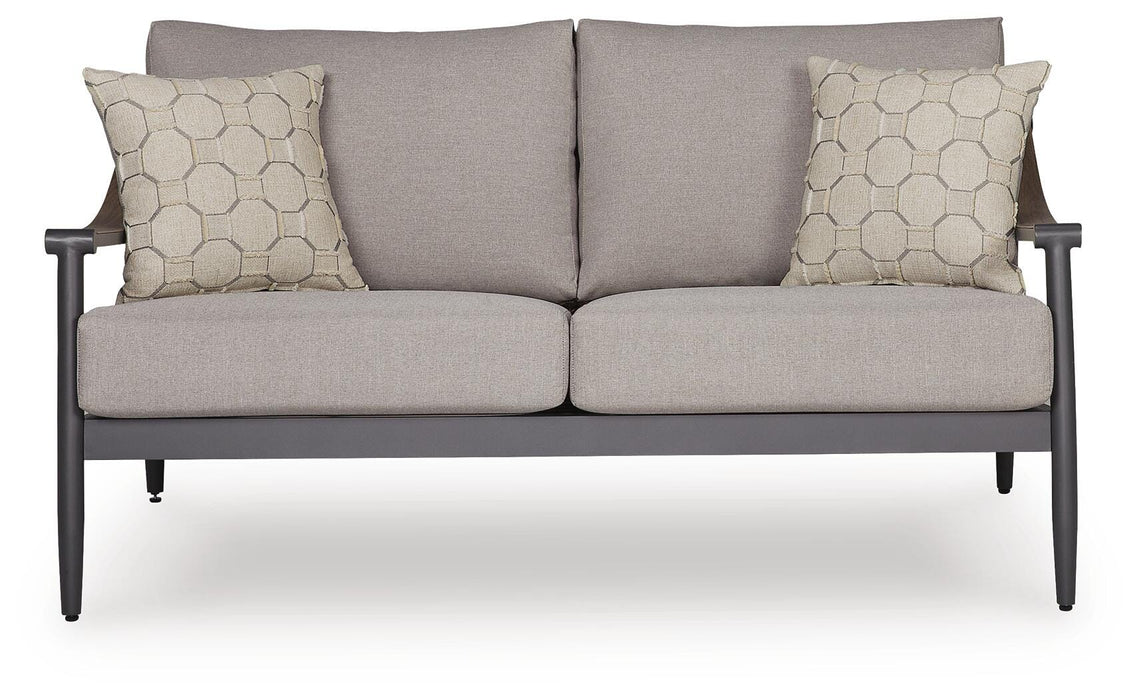 North Island Outdoor Loveseat with Cushion - Clarks Hardware - Iowa