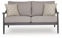 North Island Outdoor Loveseat with Cushion - Clarks Hardware - Iowa