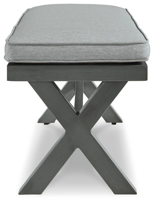 Elite Park Outdoor Bench with Cushion - Clarks Hardware - Iowa