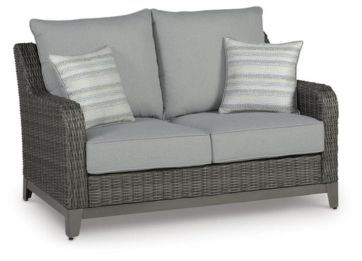 Elite Park Outdoor Loveseat with Cushion - Clarks Hardware - Iowa