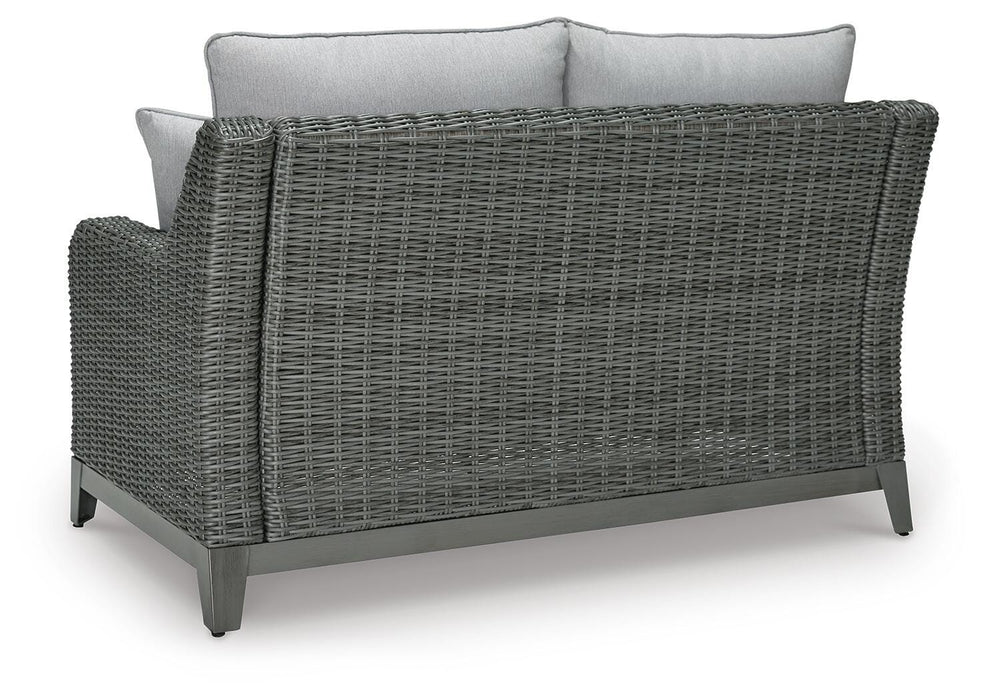Elite Park Outdoor Loveseat with Cushion - Clarks Hardware - Iowa