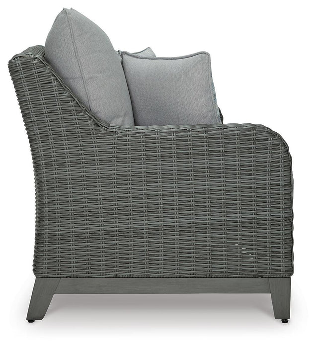 Elite Park Outdoor Loveseat with Cushion - Clarks Hardware - Iowa