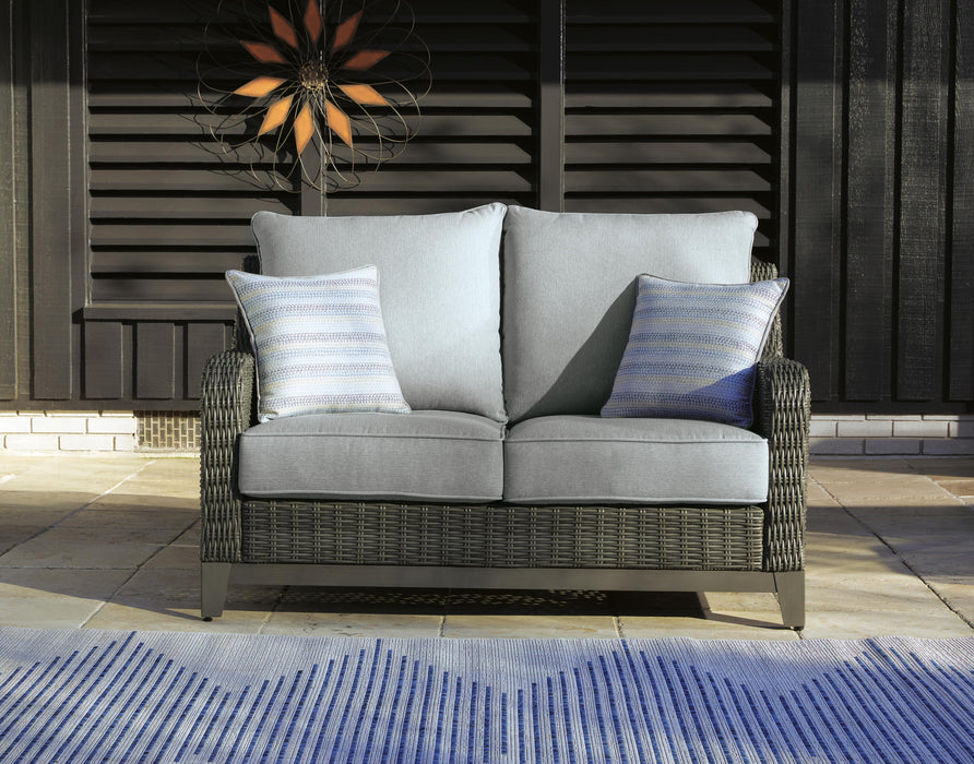 Elite Park Outdoor Loveseat with Cushion - Clarks Hardware - Iowa