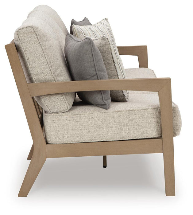 Hallow Creek Outdoor Sofa with Cushion - Clarks Hardware - Iowa