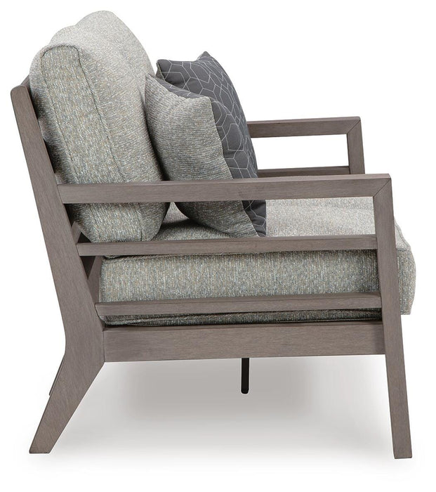Hillside Barn Outdoor Loveseat with Cushion - Clarks Hardware - Iowa