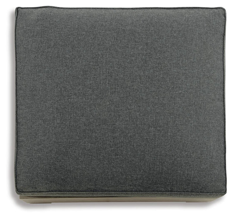 Citrine Park Outdoor Ottoman with Cushion - Clarks Hardware - Iowa