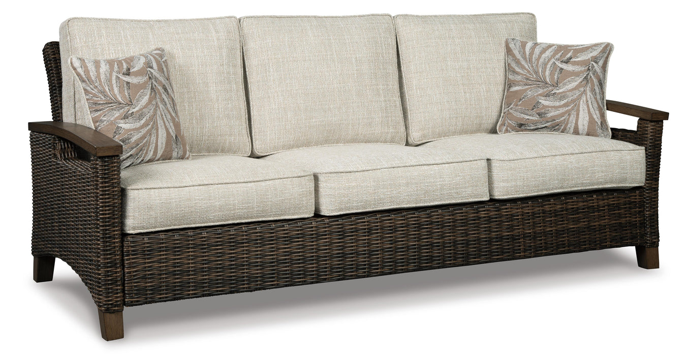 Paradise Trail Outdoor Sofa, Lounge Chairs and Fire Pit Table - Clarks Hardware - Iowa