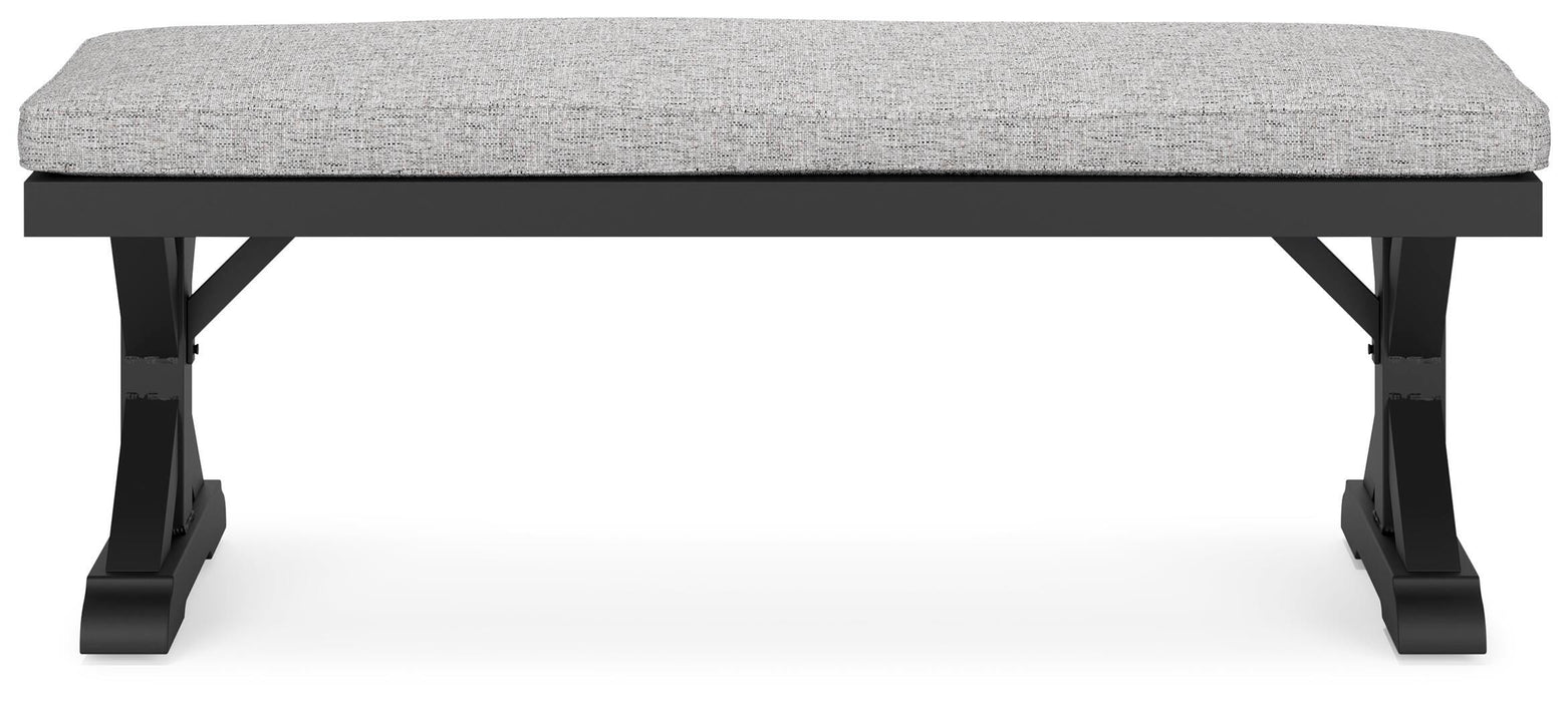 Beachcroft Outdoor Bench with Cushion - Clarks Hardware - Iowa