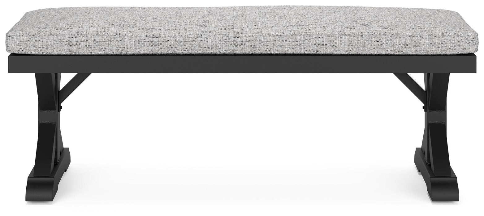 Beachcroft Outdoor Bench with Cushion - Clarks Hardware - Iowa