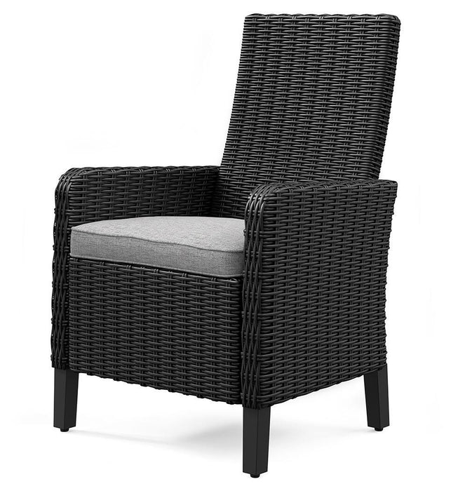 Beachcroft Outdoor Arm Chair with Cushion (Set of 2) - Clarks Hardware - Iowa