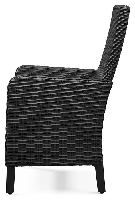 Beachcroft Outdoor Arm Chair with Cushion (Set of 2) - Clarks Hardware - Iowa