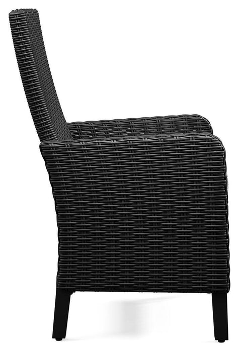 Beachcroft Outdoor Arm Chair with Cushion (Set of 2) - Clarks Hardware - Iowa