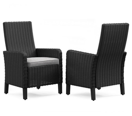 Beachcroft Outdoor Arm Chair with Cushion (Set of 2) - Clarks Hardware - Iowa