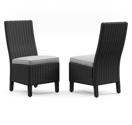 Beachcroft Outdoor Side Chair with Cushion (Set of 2) - Clarks Hardware - Iowa