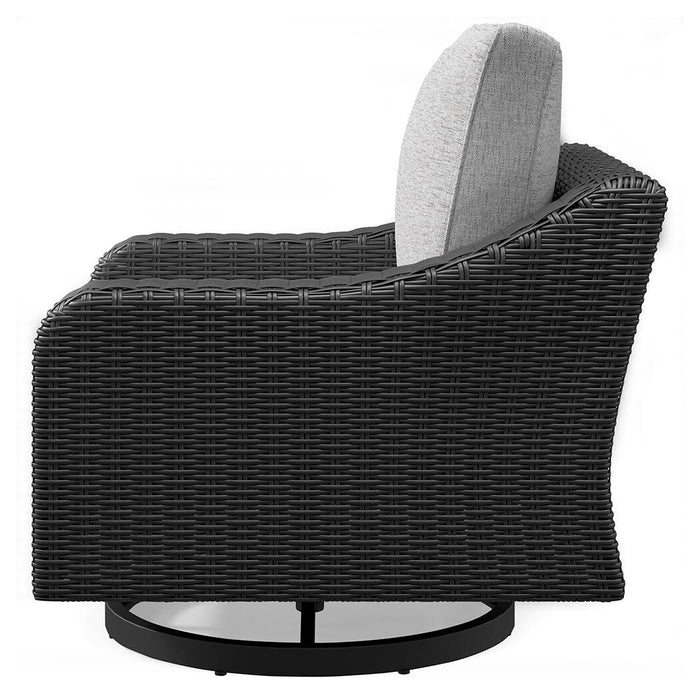 Beachcroft Outdoor Swivel Lounge with Cushion - Clarks Hardware - Iowa