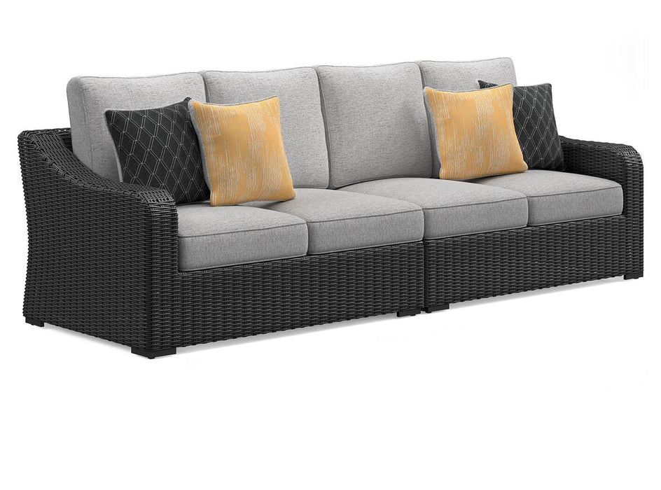 Beachcroft 2-Piece Outdoor Loveseat with Cushion - Clarks Hardware - Iowa