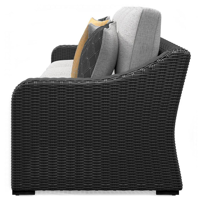 Beachcroft 2-Piece Outdoor Loveseat with Cushion - Clarks Hardware - Iowa