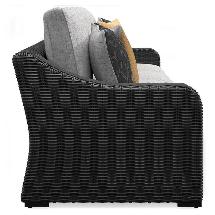 Beachcroft 2-Piece Outdoor Loveseat with Cushion - Clarks Hardware - Iowa