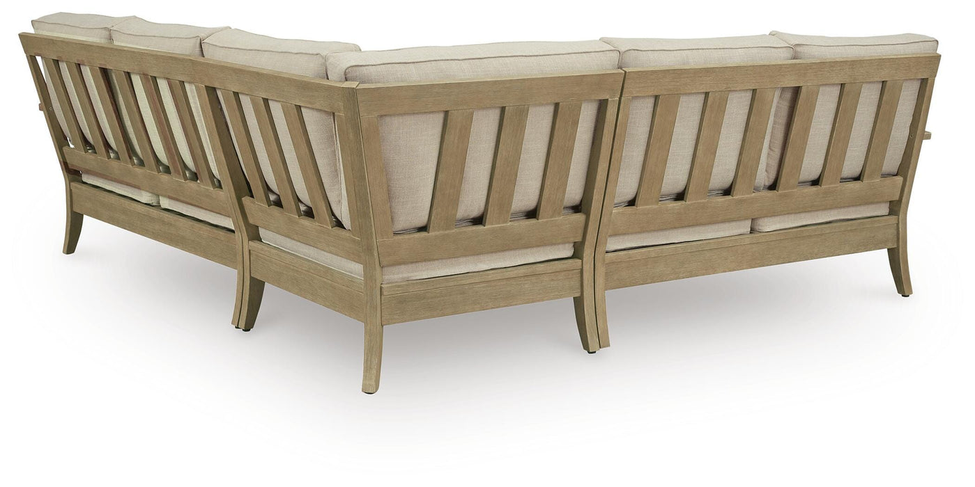 Clare View Outdoor Sectional - Clarks Hardware - Iowa