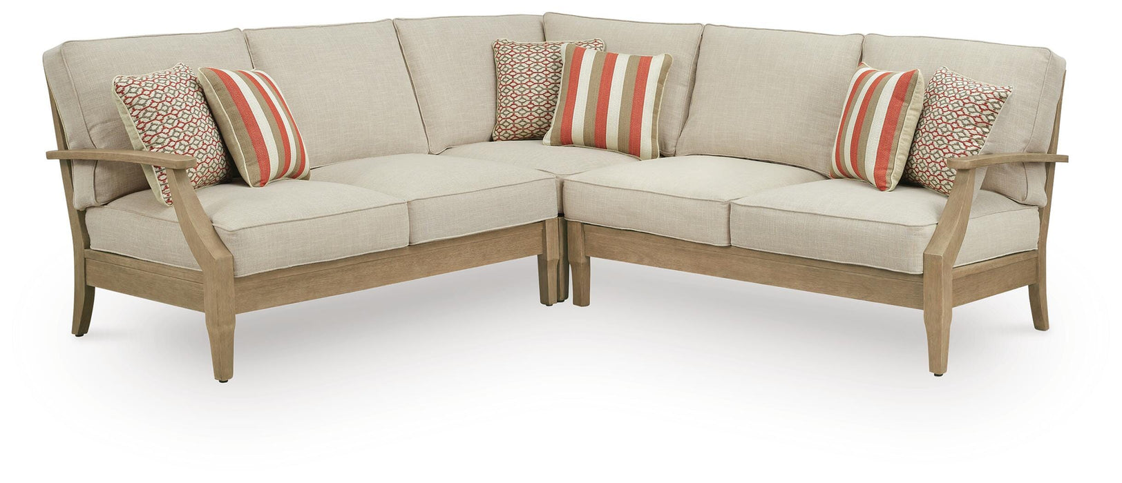 Clare View Outdoor Sectional - Clarks Hardware - Iowa