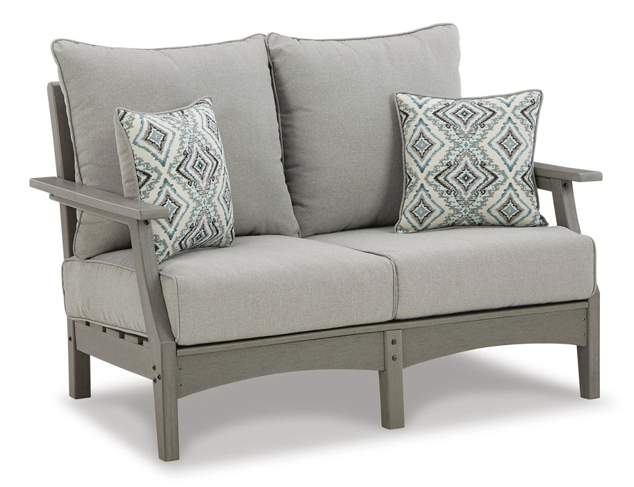 Visola Outdoor Sofa and Loveseat Set - Clarks Hardware - Iowa