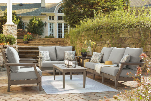 Visola Outdoor Sofa and Loveseat Set - Clarks Hardware - Iowa
