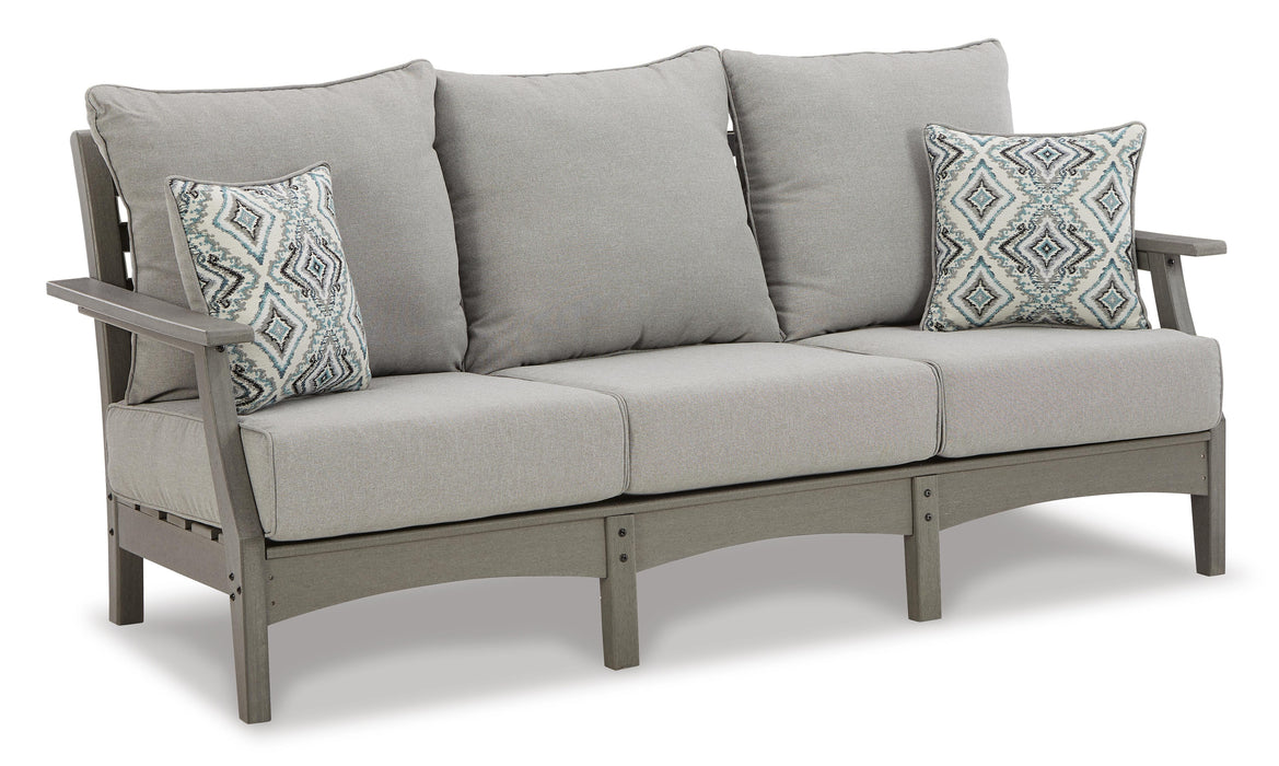 Visola Outdoor Sofa and Loveseat Set - Clarks Hardware - Iowa
