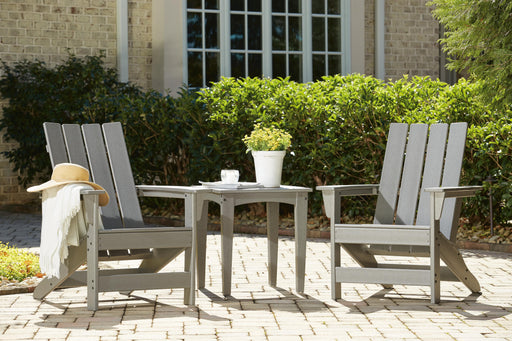 Visola Outdoor Adirondack Chair Set with End Table - Clarks Hardware - Iowa