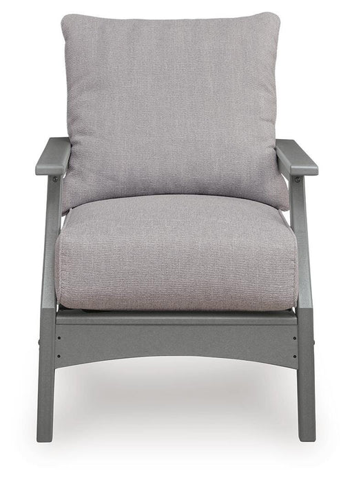 Lone View Bay Outdoor Lounge Chair with Cushion