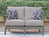 Lone View Bay Outdoor Loveseat with Cushion - Clarks Hardware - Iowa