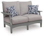 Lone View Bay Outdoor Loveseat with Cushion - Clarks Hardware - Iowa